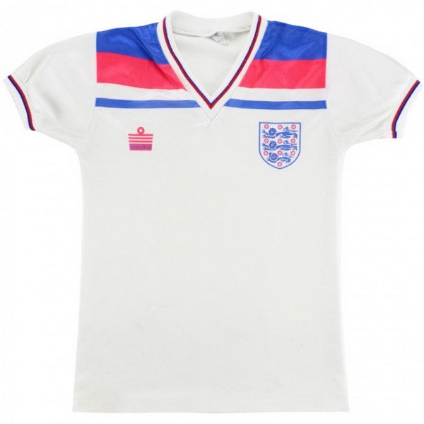 Tailandia Camiseta Inglaterra Primera equipo Retro 1980 Blanco